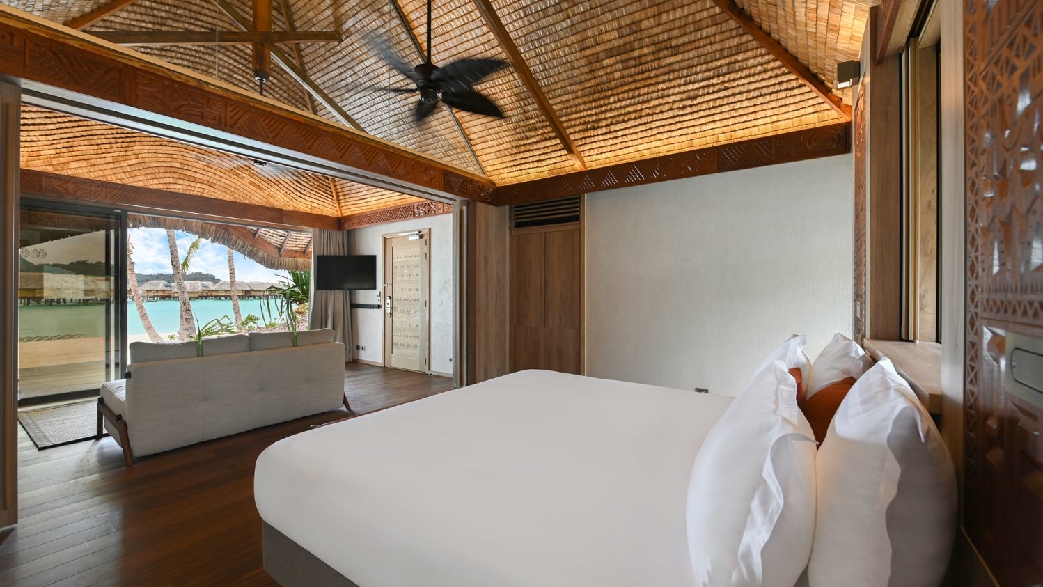 villa de plage avec piscine